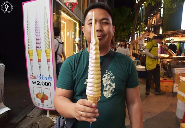 Foot-long sundae - Myeongdong Street Food