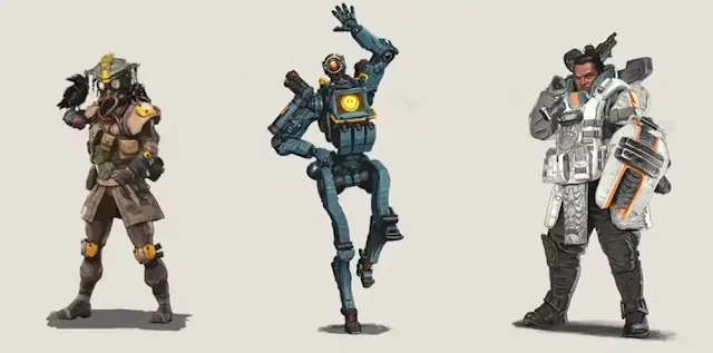 Gibraltar, Bloodhound y Pathfinder