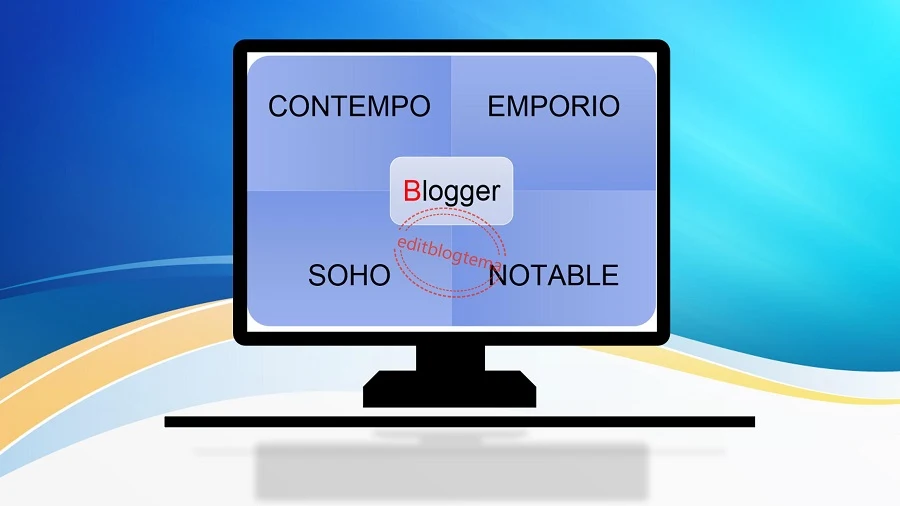 empat template terbaru blogger