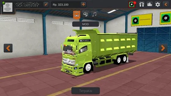 Livery Hino 500 Putri Sindent Dumptruck