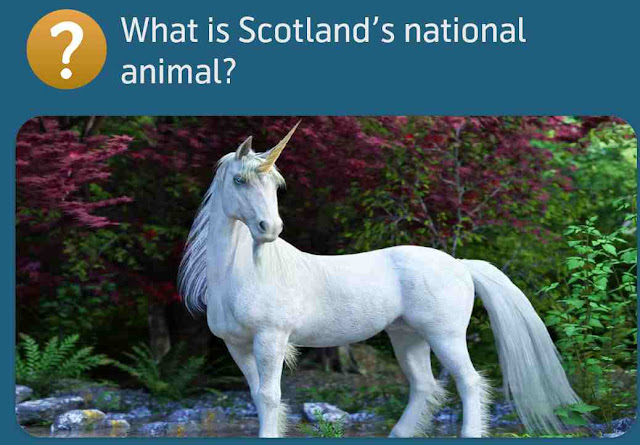 What is Scotland’s national animal?