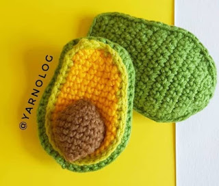 PATRON GRATIS AGUACATE AMIGURUMI 60049