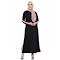 Casual Line Dress Black M14523 R81S3, Kode 22-004