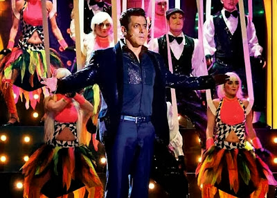 Salman Khan at Grand Finale of Bigg Boss Season 7 set