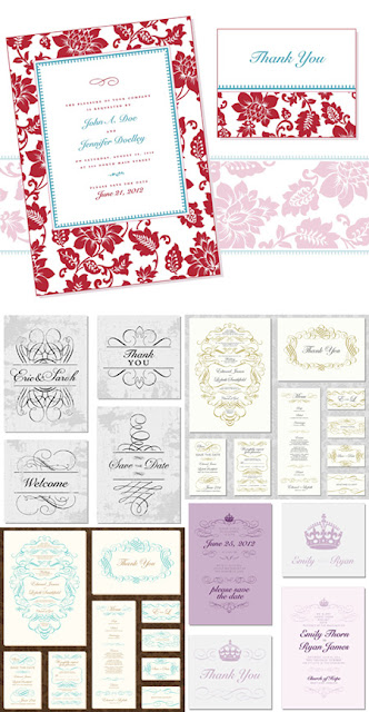 Vintage Invitation Cards