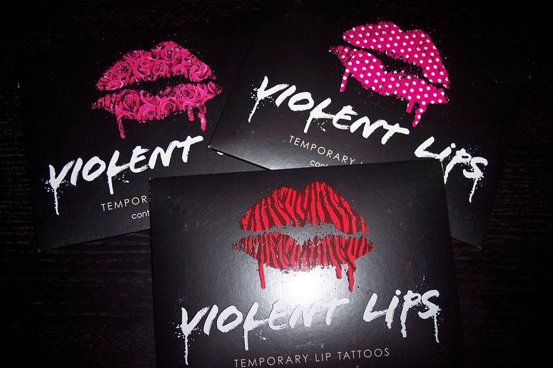 The Patterned Lip Tattoos From Violent Lips 