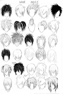 anime hairstyles