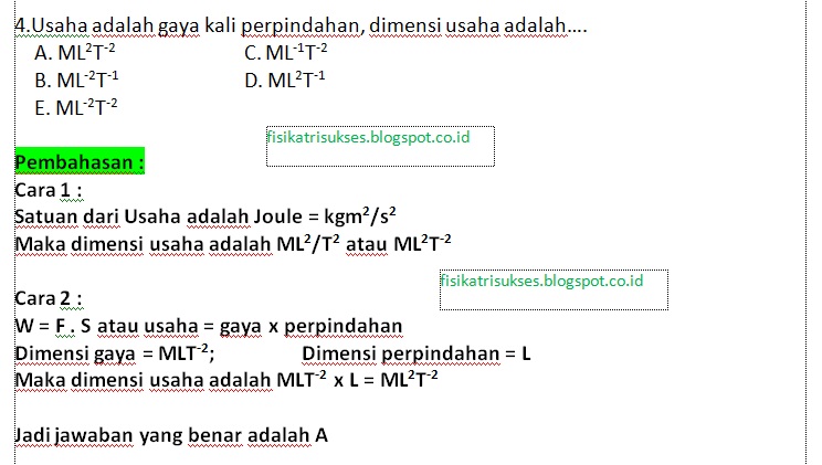 Ekonomi Akuntansi Id: SOAL DAN JAWABAN FISIKA KELAS X 