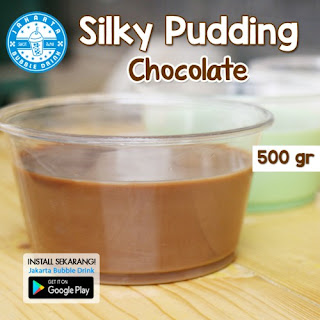 silky puding coklat chocolate pudding sedot pudot jual bubuk minuman aneka powder rasa