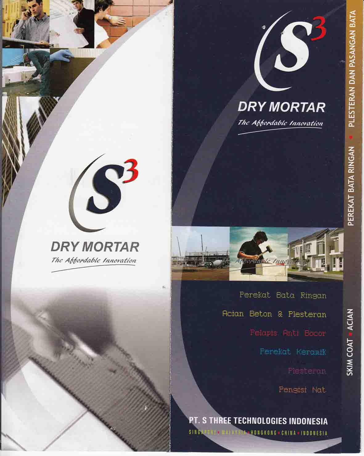 Mortar Instan S 3 DRY MORTAR Media Bangunan