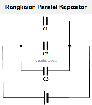 rangkaian paralel kapasitor