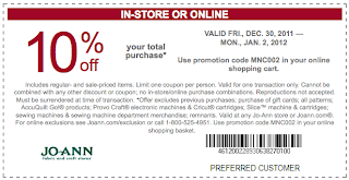 Printed Discount coupon