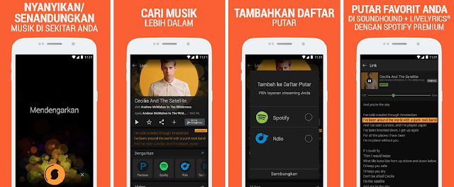 Aplikasi Pemutar Musik Android Terbaik Dengan Lirik