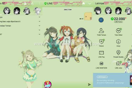 Tema Line Love Live