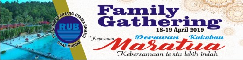 Contoh Spanduk  Family  Gathering  cdr KARYAKU