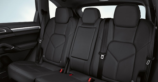 Porsche Cayenne rear seats