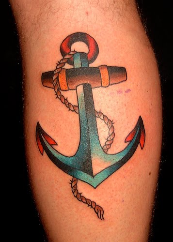 anchor tattoos. Anchor Tattoos Pictures