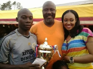 Dino Melaye and 'new wife'