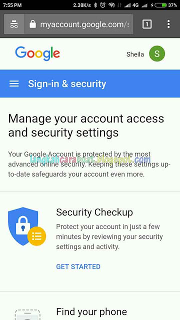Cara Mengganti Password Akun Google | Akun Gmail
