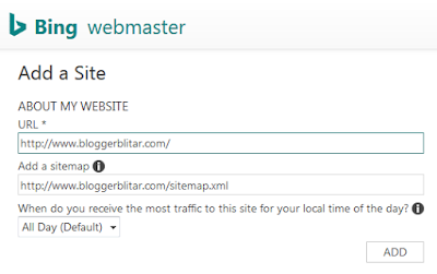 Bing Webmaster