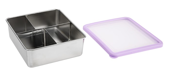 Pottery Barn Stainless Steel Bento Box