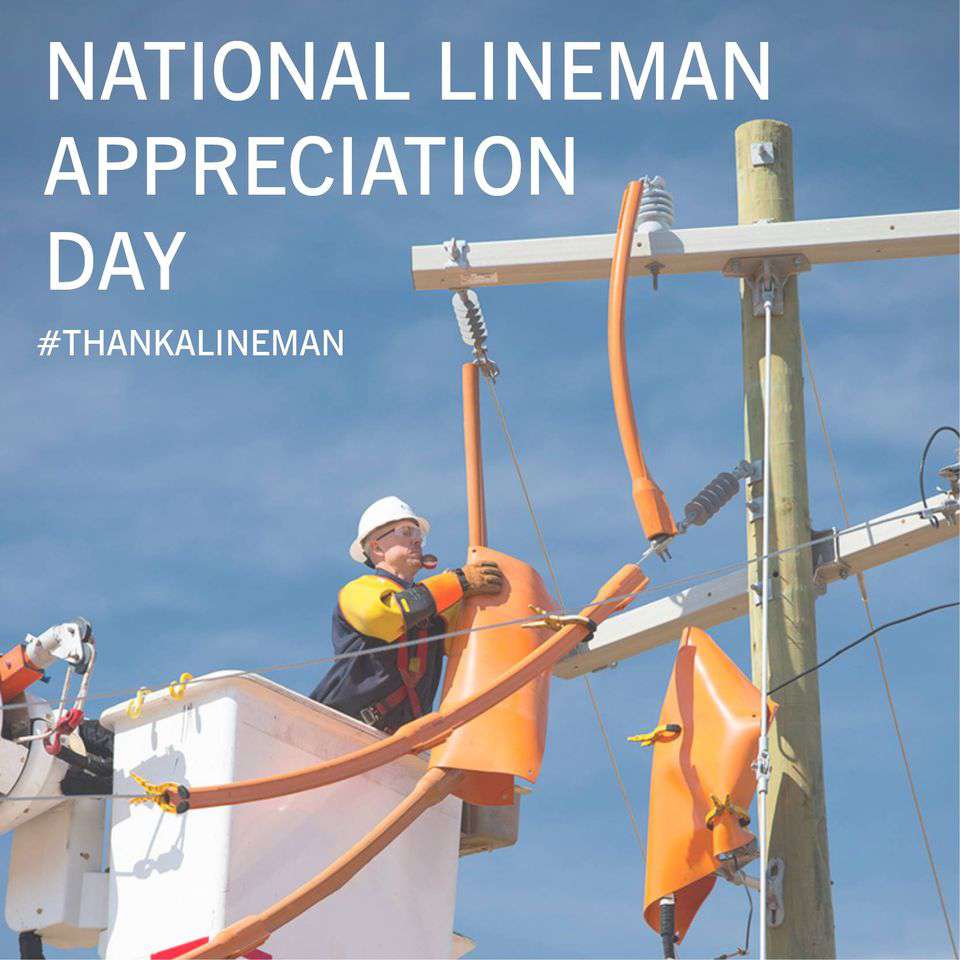 National Lineman Appreciation Day Wishes Beautiful Image