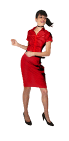 Beautiful Animated Dancing Girl HD Wallpaper