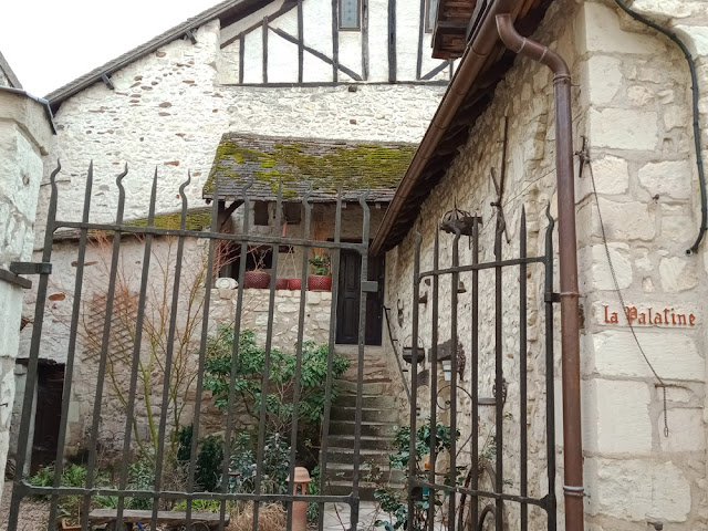 Courtyard, Indre et Loire, France. Photo by Loire Valley Time Travel.