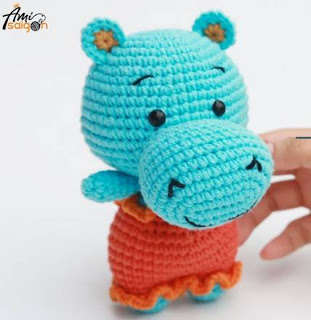 PATRON GRATIS HIPOPOTAMO AMIGURUMI 54032