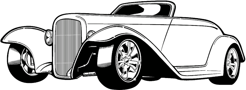  Classic  Car  Silhouette Clip Art 8 Image Colorings net