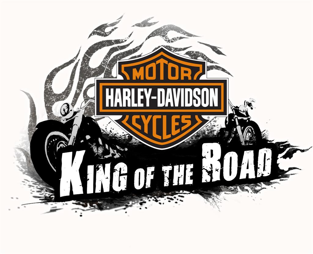 Harley Davidson Logo King of the Road