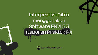 Interpretasi Citra menggunakan Software ENVI 5.3 (Laporan Praktek PJ)