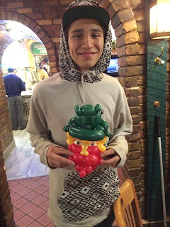 Balloon Sculpture of a Leprechaun