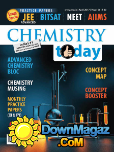 Chemistry Today magazine April 2017 (PDF) Free Download-Jee hackers