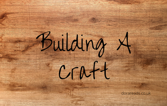 'Building A Craft' with a wood-plank background