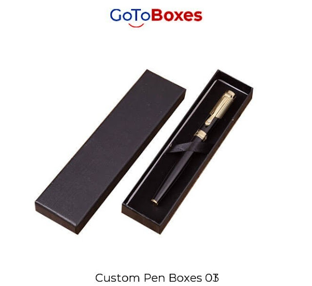Get premium quality Custom Pencil Boxes of different designs and printing patterns at wholesale rates to attract the attention of the customers at GoToBoxes.
