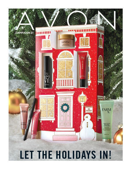 AVON Catalog/Brochure Campaign 21 2023 - Let The Holiday In!