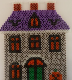 Hama bead haunted house