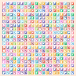 Valentine's day Love Word Puzzle