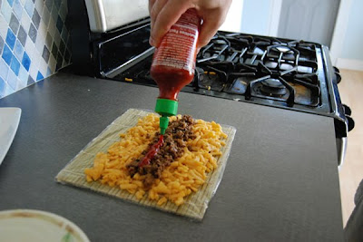 Macaroni And Cheese Sushi Rolls Seen On www.coolpicturegallery.us