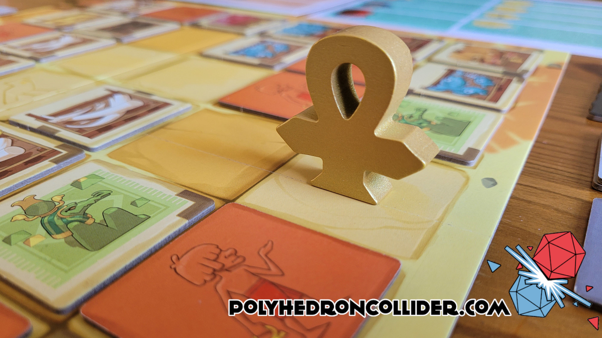 Polyhedron Collider Board Game Review Sobek 2 Players In Play Ankh Close Up