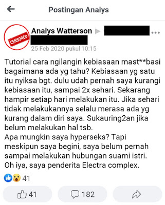 Kebiasaan seks bagi perempuan