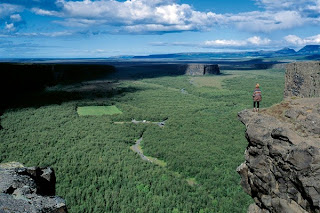 Ásbyrgi canyon travel guide: 9 Hiking trails at Ásbyrgi + Route from Ásbyrgi to Dettifoss