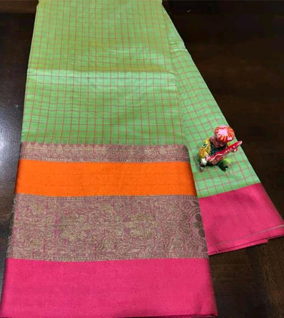 Maheshwari silk blend sarees