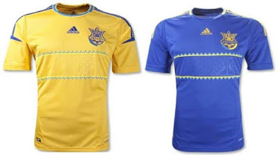 Jersey Ukraina di Piala Eropa 2012