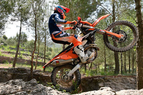 KTM 250 EXC-F 2017 Test - Small but big engine