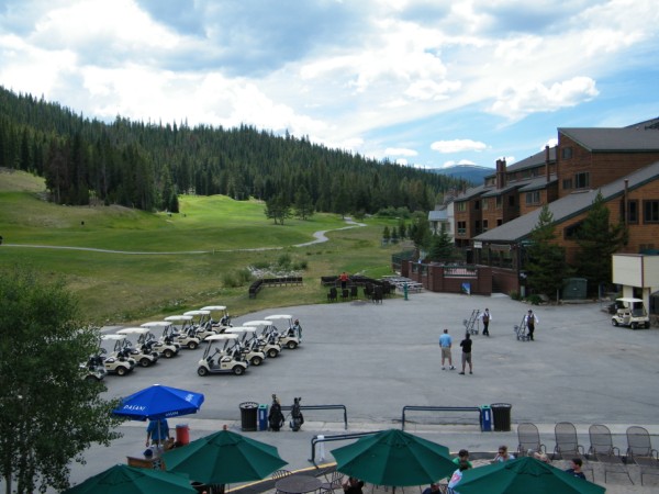  used as the focus for the table in the Grand Hall at Copper Mountain