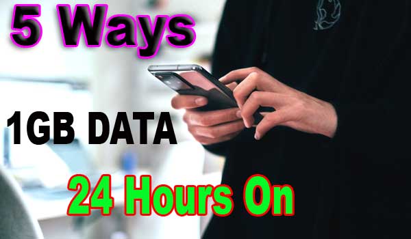 5 ways to save mobile internet data
