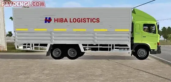 mod bussid truck hino 500 wingbox