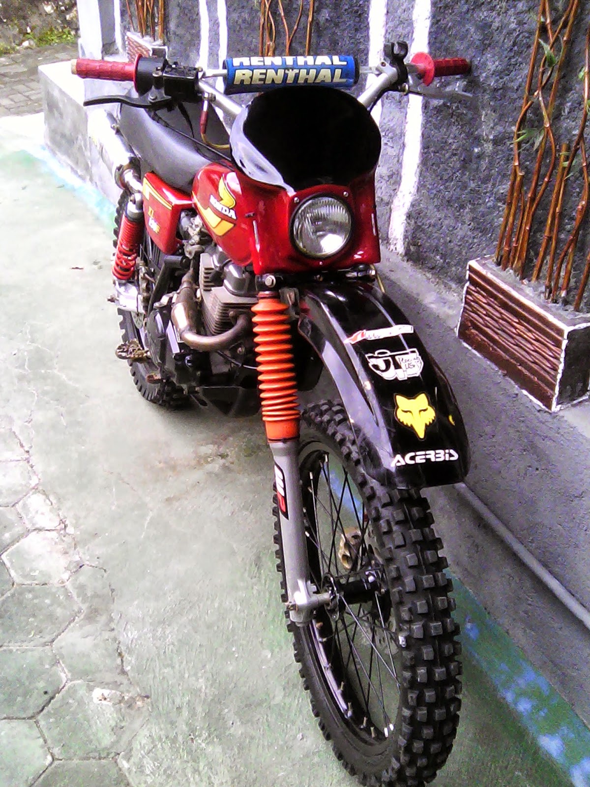 89 Gambar Motor Trail Ts Modif Modifikasi Trail